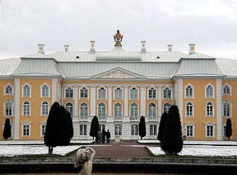 Большой Петергофский дворец – один из шедевров Растрелли