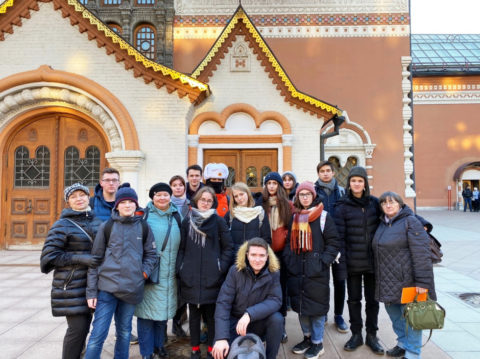 Учащиеся 11 класса совершили незабываемую поездку в Москву