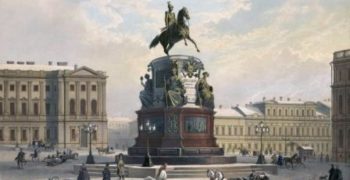 14.04.-The_monument_to_Nicholas_I_in_St._Petersburg_in_the_19th_century-1